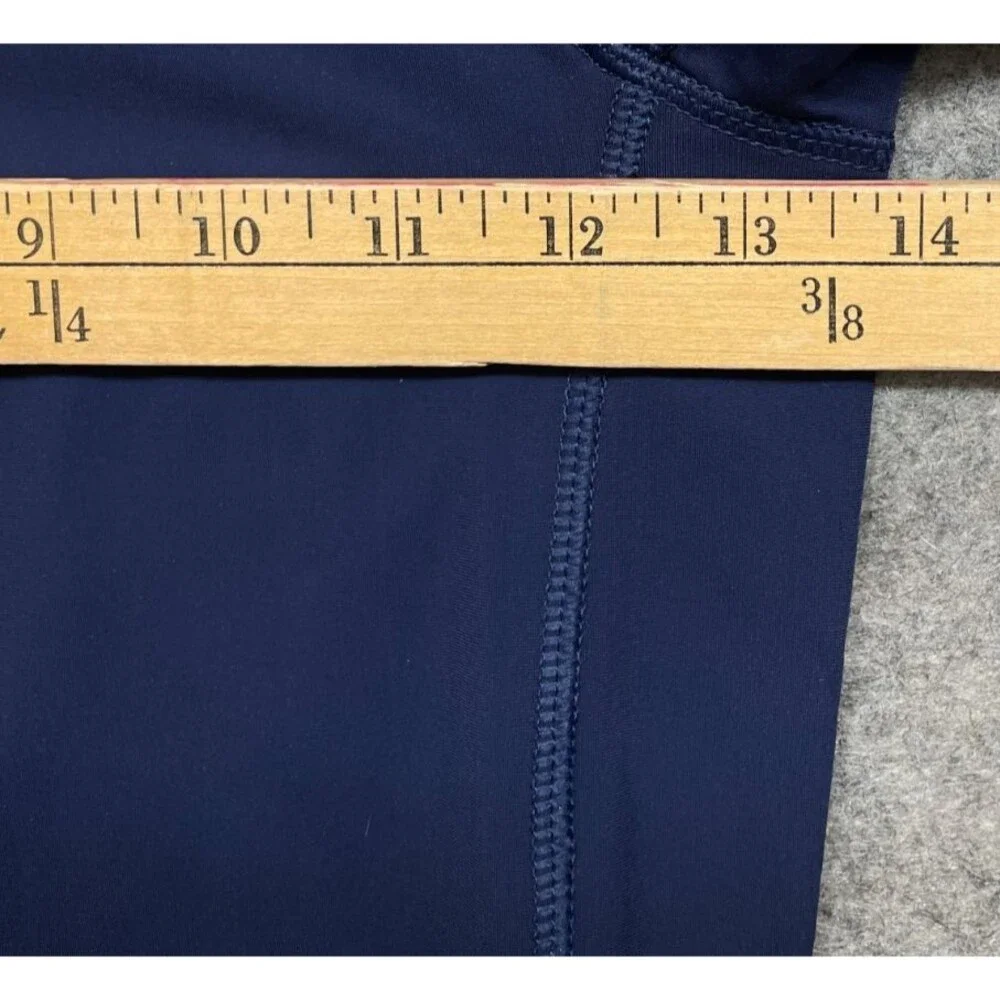 Greyson Ojai Valley Inn Boys Tate Quarter Zip Youth XS 4-5 Navy Blue Stretch